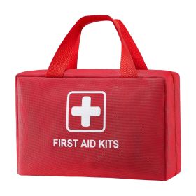 First Aid Kit 500 Pieces Large Survival Bag Emergency Medical Supplies Home Car
