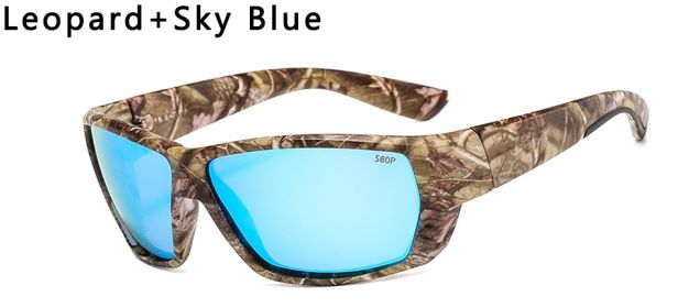 Brand Design Square Sun Glasses for Men Classic Mirror Driver Polarized Sunglasses Travel Male Shades Tuna Alley Sunglasses Men (Lenses Color: Yi14, Frame Color: Without Packing)